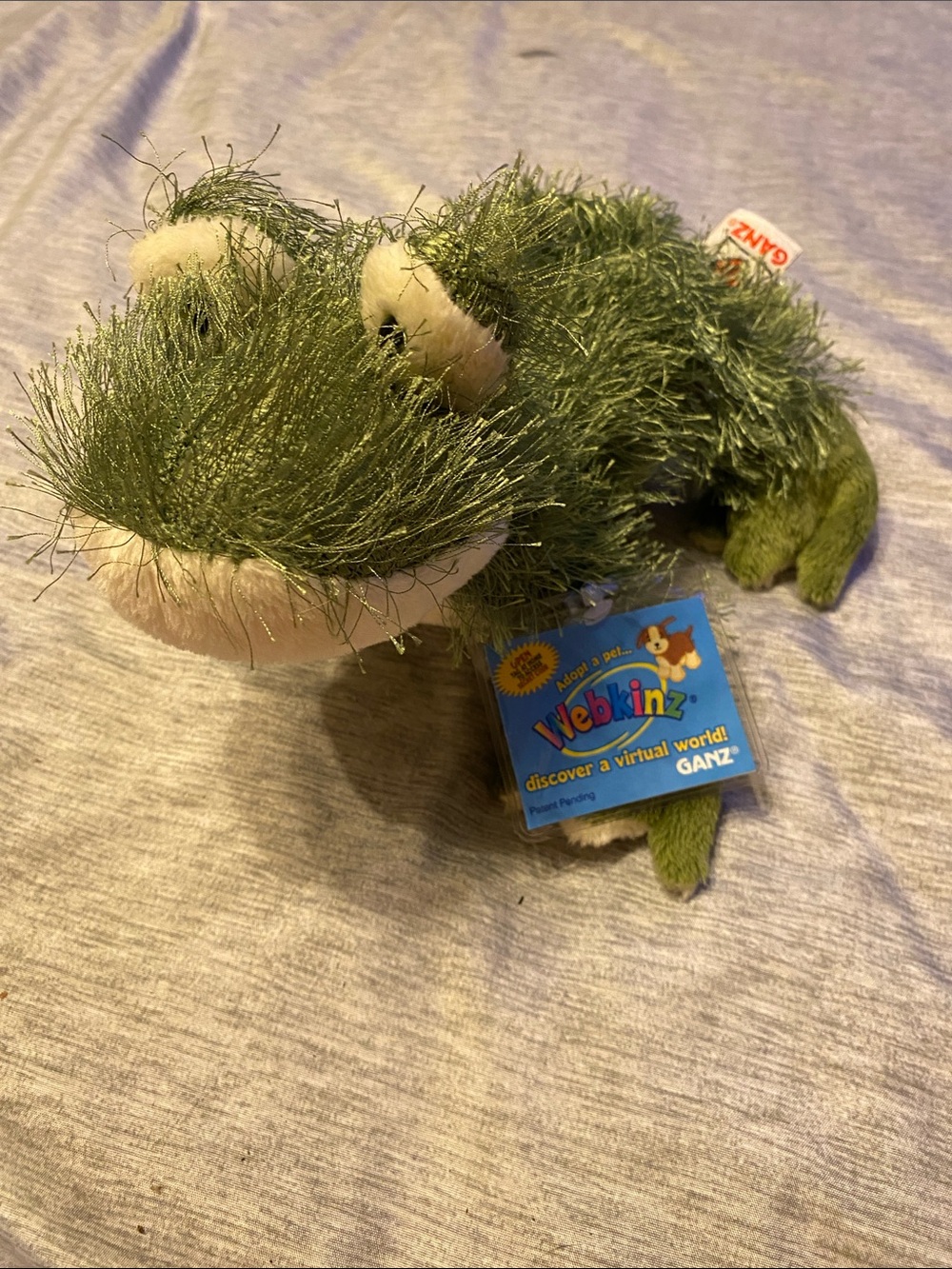 GANZ Webkinz Frog Adopt A Pet With Code NWT
